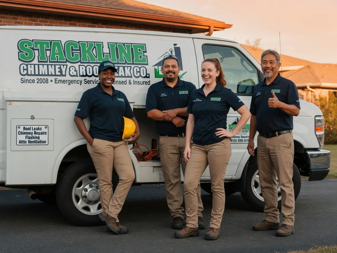Chimney flashing repair company in Seaside, OR